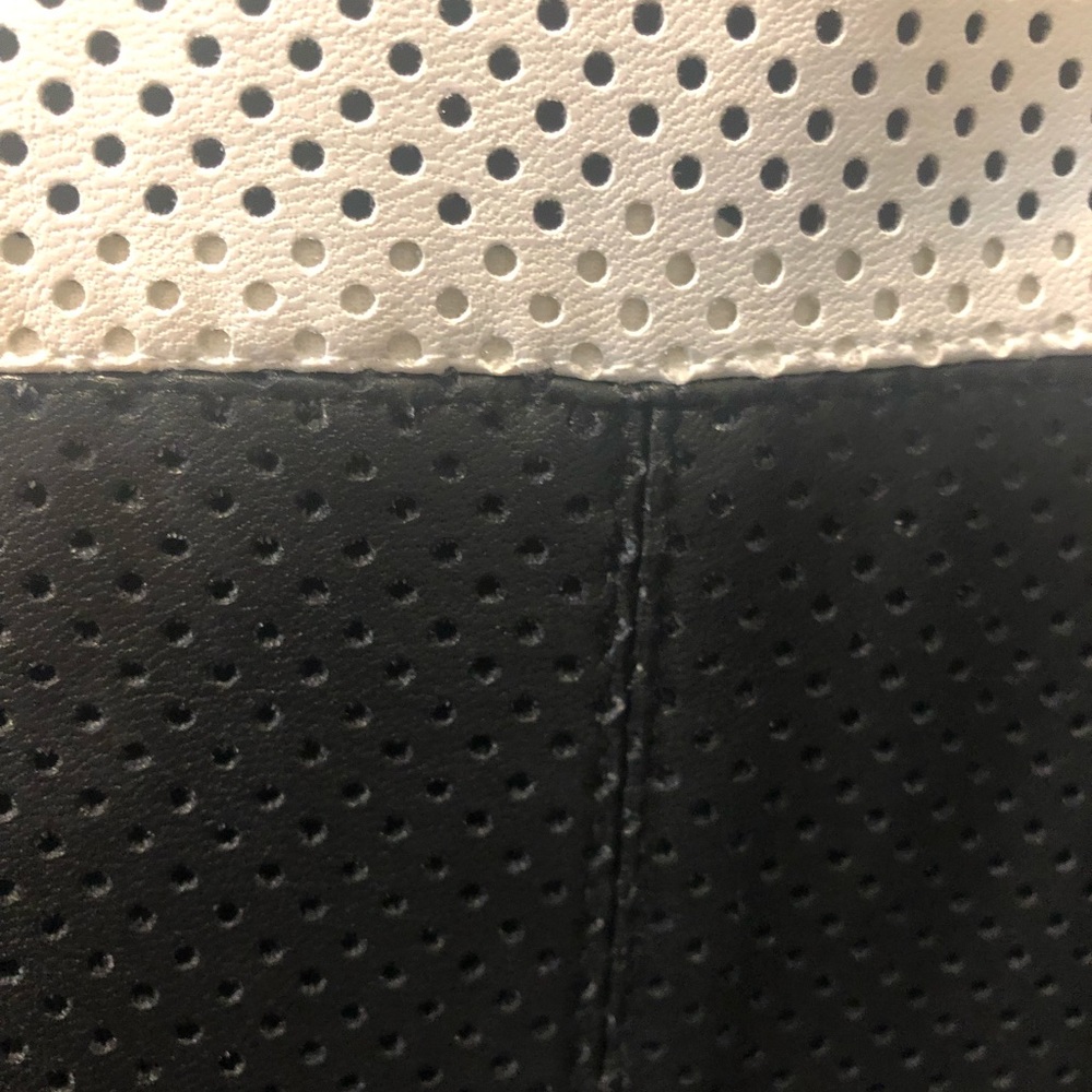 Bailey 44 black/white bodycon leather dress XS - Picture 3 of 6